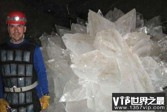 世界上最大的水晶洞穴是高温、高湿度的限制区域