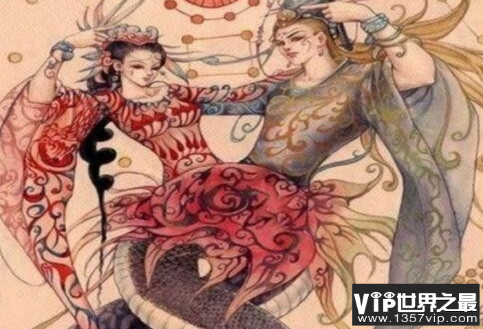为什么女娲是一条蛇，难道是和伊甸园的夏娃有关联