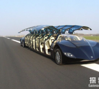 世界上最快的公交车：迪拜超级巴士，时速超255公里