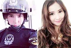 亚洲五大警花，中国警花木叶斯尔·尔肯最美（给人恋爱的感觉）