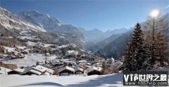 全球十大最美丽的高山滑雪胜地，就算去不了看看也舒服